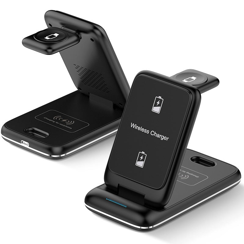 3-in-1 Wireless Charger Foldable Removable Charger 2