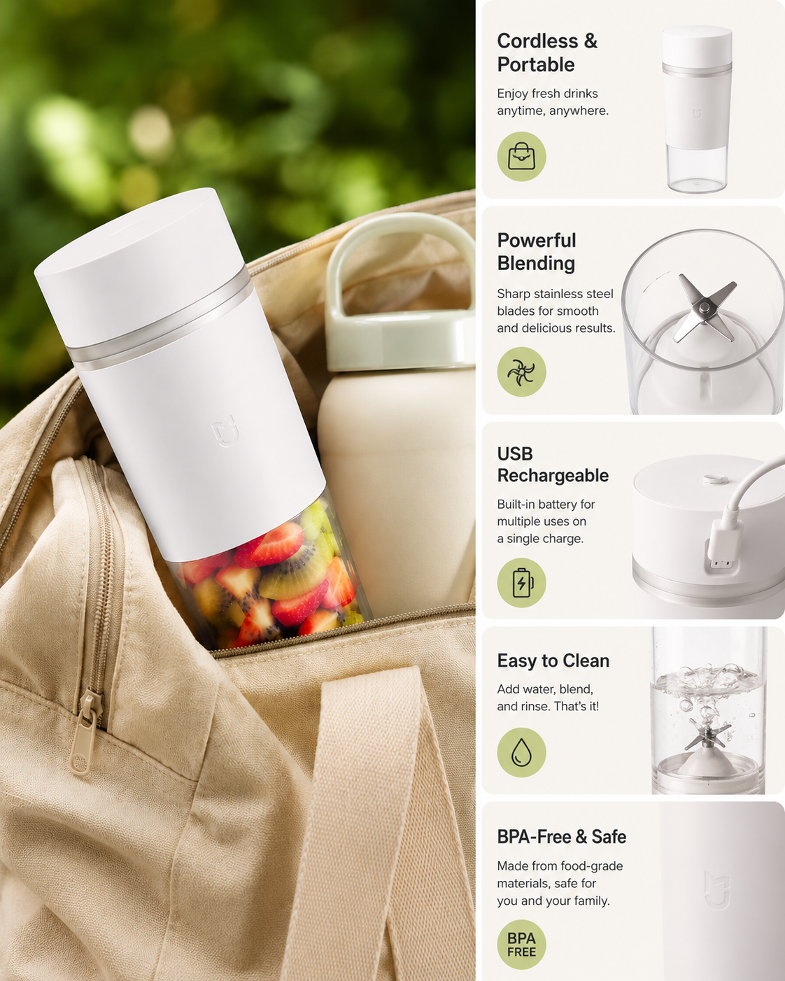 Portable USB Blender
