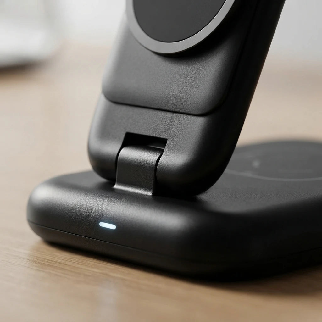 3-in-1 wireless charger black and white colors